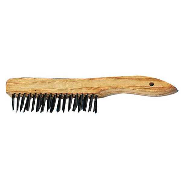 Wire Brush, Shoe Handle, 4x16, PK12