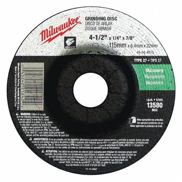 Grinding Wheel 4-1/2