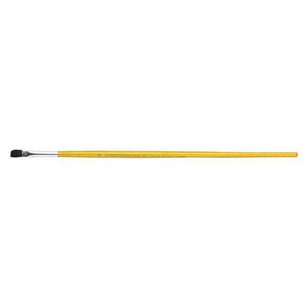 #4 Flat Paint Brush, Red Sable Bristle, 12