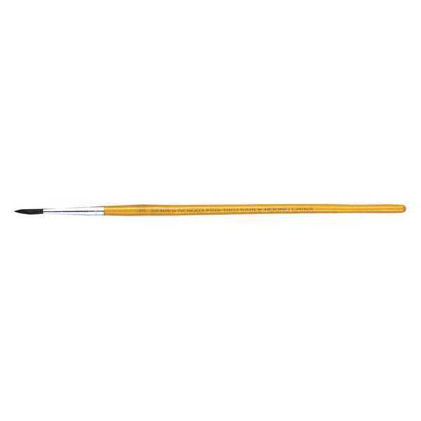 #3 Artist Paint Brush, Red Sable Bristle, 12