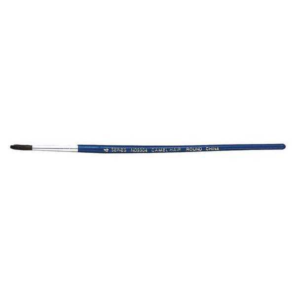 #4 Artist Paint Brush, Wood Handle, 12