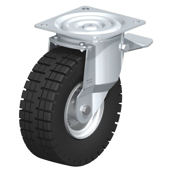 Swivel Solid Rubber Whl Caster, 10