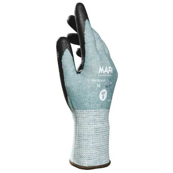 Cut Resistant Coated Gloves, A3 Cut Level, Polymer, 11, 48PK