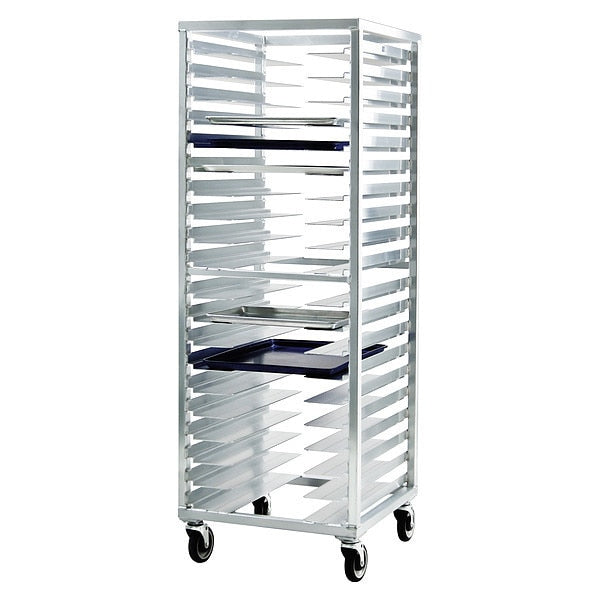 Stepped-Angle Pan Rack, 71 1/8 in H