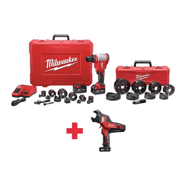 Combination Tool Kit, 2 Tools, 18V, 12V