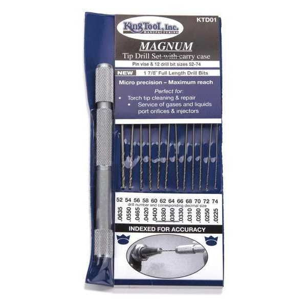12pc. HSS Drill Bit Set