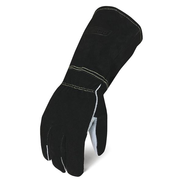 MIG Welding Gloves, Cowhide Palm, M, PR