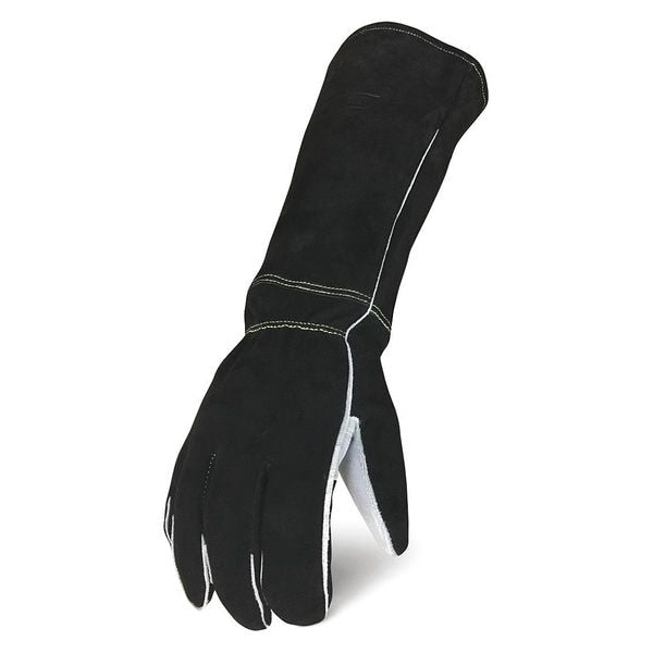 MIG/Stick Welding Gloves, Elkskin Palm, S, PR