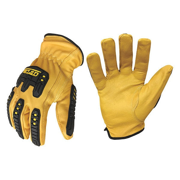 Cut Resistant Impact Gloves, A4 Cut Level, Uncoated, 2XL, 1 PR