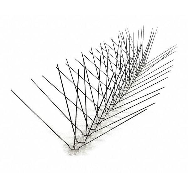Extra Wide Stainless Steel Spikes, 100ft.