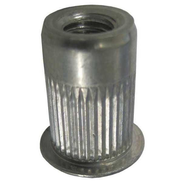 Threaded Insert, Aluminum, .130-.225, PK100