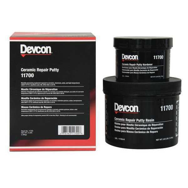 Putty, Ceramic, 3 lb. , Can , 3 lb. , Blue , 16 hr.