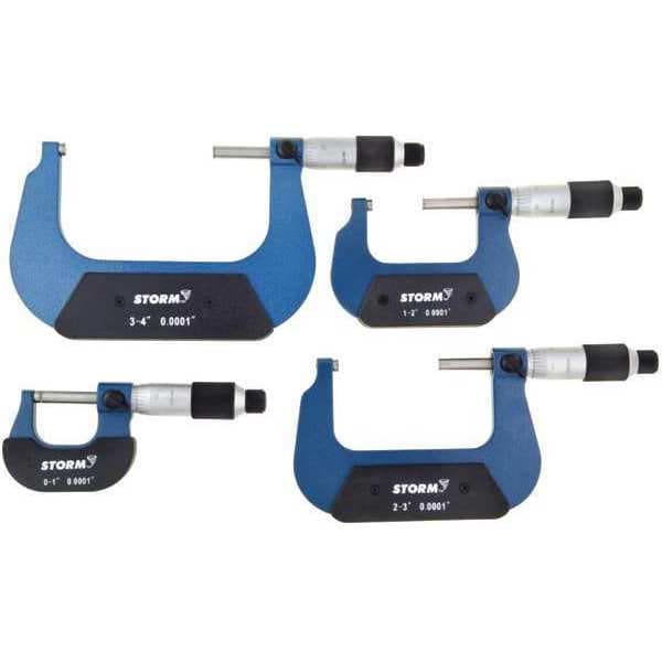Micrometer Set, 4 pcs.