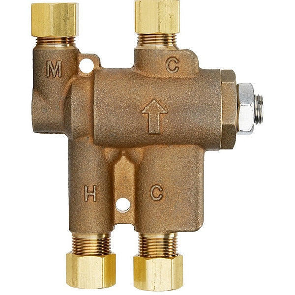Point Of Use Mixing Valve, 3/8 in Inlet
