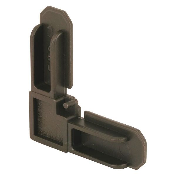 Frame Corners, Brown, Plastic, PK4
