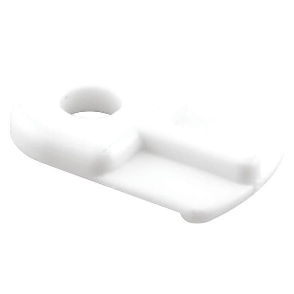 Window Screen Clips, Flush, Wht, Pl, PK100