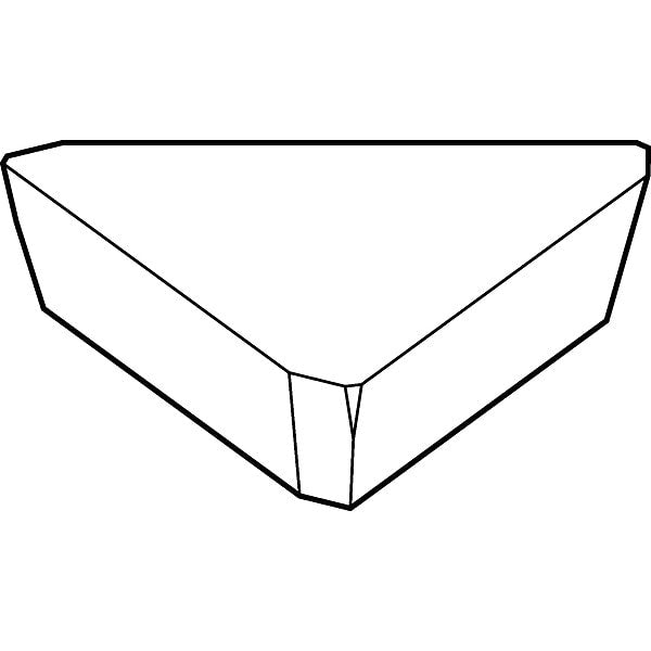 Triangle Positive Kendex Milling Insert