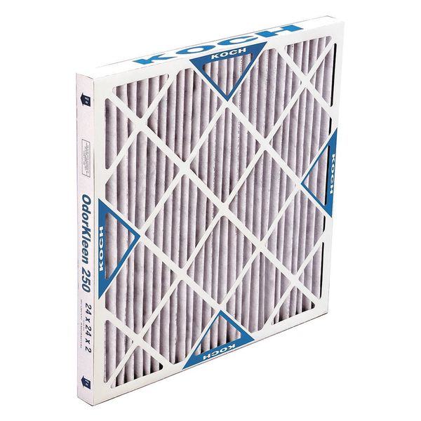 High Cap Filter, Carbon Pleat, 24x24x2