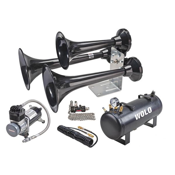 Train Horn, Pro, Lanyard/Air System