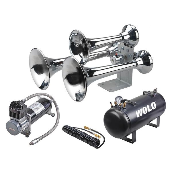 Air Horn, 12V Elect. Solenoid Activation