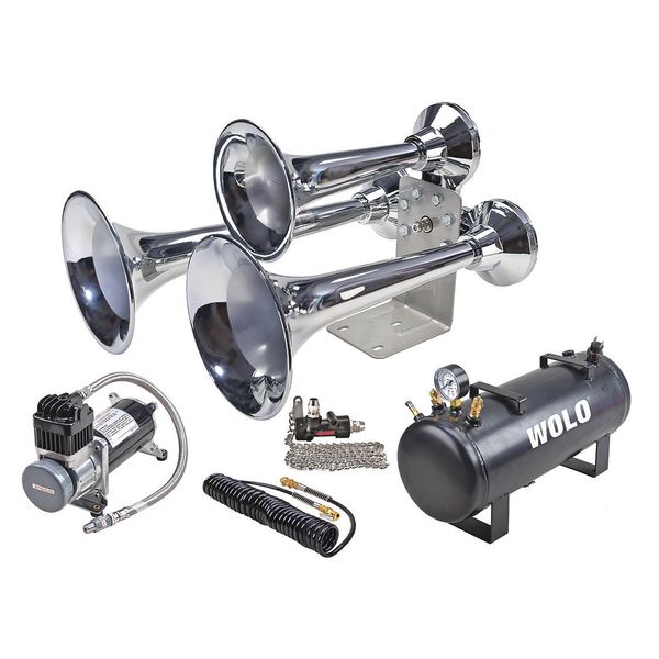 Train Horn, Pro, Lanyard/Air System