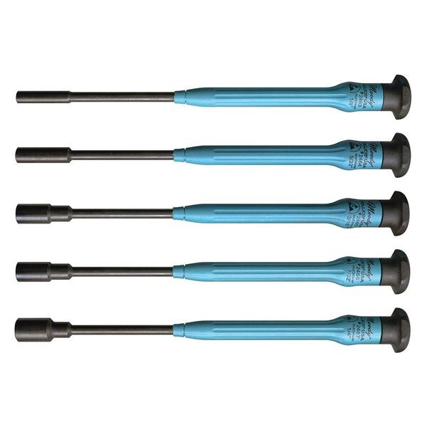 Large Nut Driver Set, Fixed ESD, 5 Pc