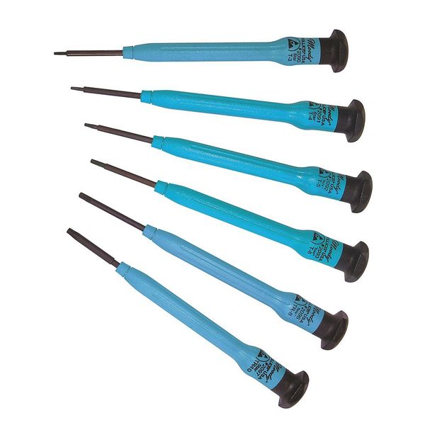 ESD Driver Set, T3-T6, TR8, TR10, 6Pc