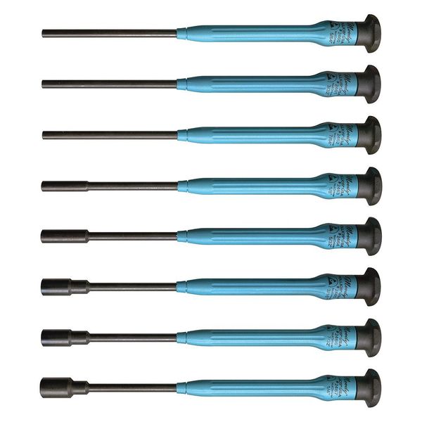 Fixed ESD Inch Nut Driver Set, 8 Pc
