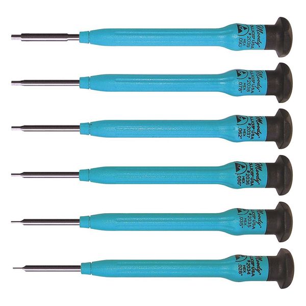 Fixed ESD Hex Driver Set, 6 Pc