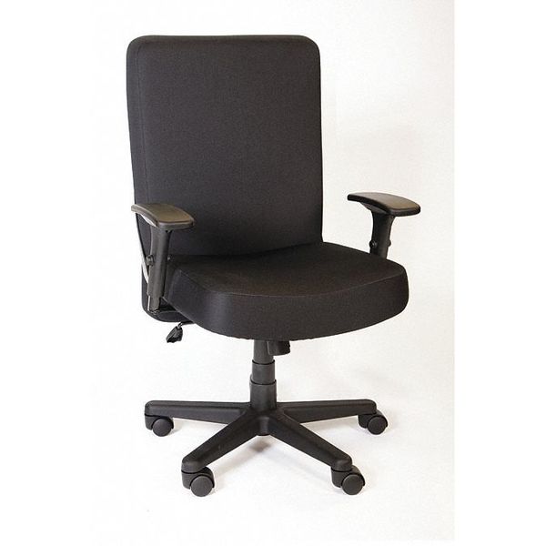 Big and Tall Chair, Fabric, 17-1/2