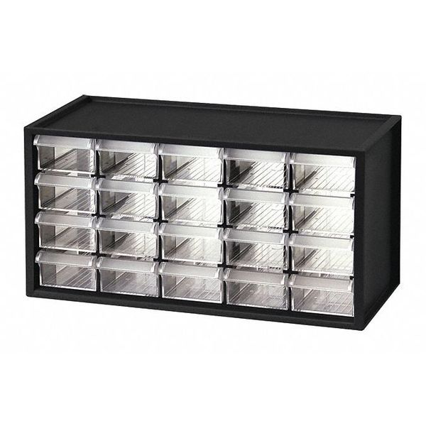 Parts Cabinet, Plastic, 20 Bin