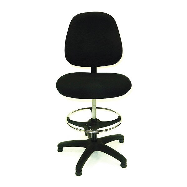 Workbench Chair, Fabric, Mid Back, Simple