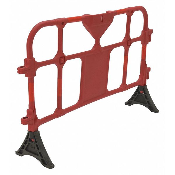 Red Plastic Handrailing Section, 59