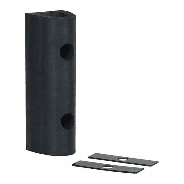 Extruded Rubber Fender Bumper, 12x4.25x4