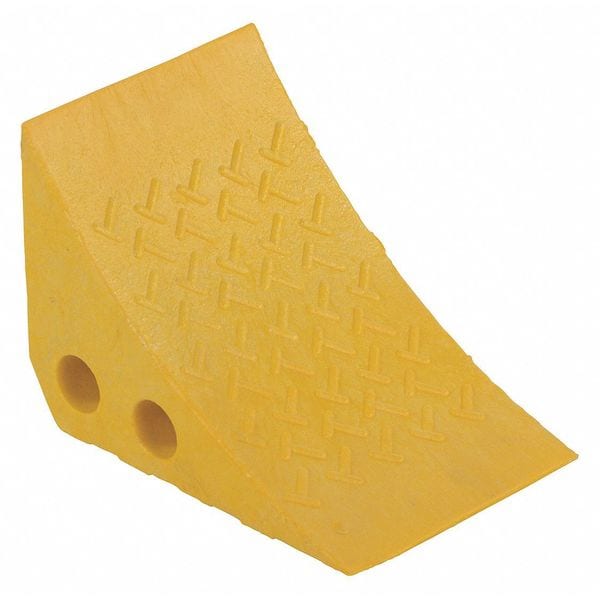 Recycled Yellow Plastic Wheel Chock