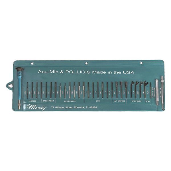 Inter ESD Miniature Tool Roll, 30 Pc