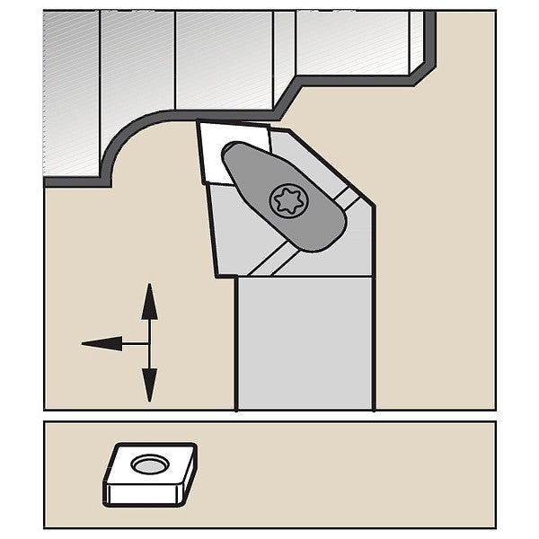 Indexable Toolholder, DCLN,