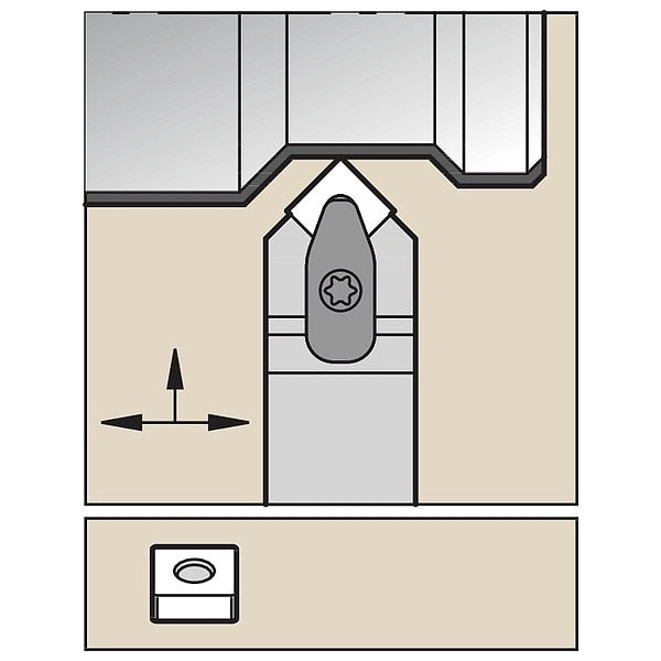 Indexable Toolholder, DSDN,