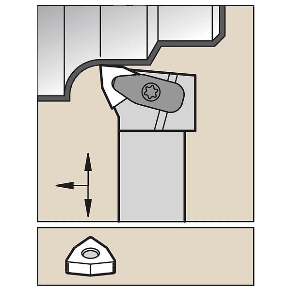 Indexable Toolholder, DWLN,