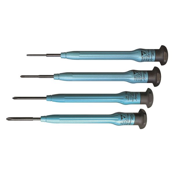 Phillips Driver Set w/Fixed ESD, 4 Pc