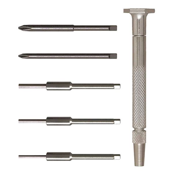 Cross Pt/Hex Set, 6 Pc, Steel