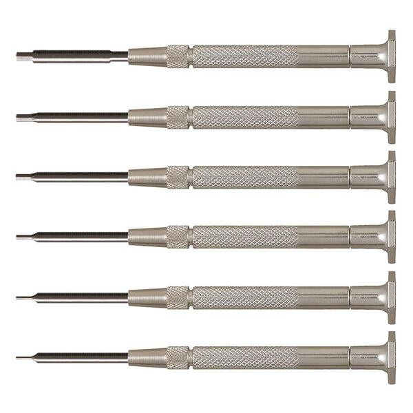 Driver Set, T1-T6 6 Pc, Steel