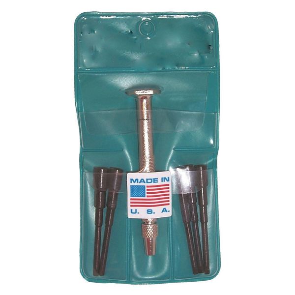 Mag Handle Metric Nut Driver Set, 7 Pc