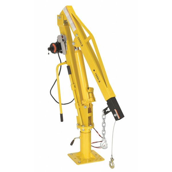 Winch Operated Truck Jib Crane, Dc