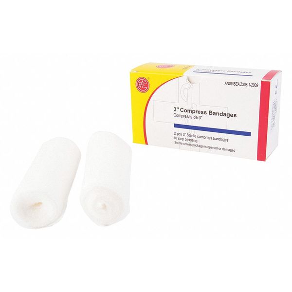 Bandage, Non-Sterile, White, Gauze, Box, PK2