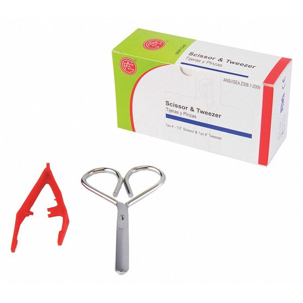 Thumb Forceps, White, 3-1/2