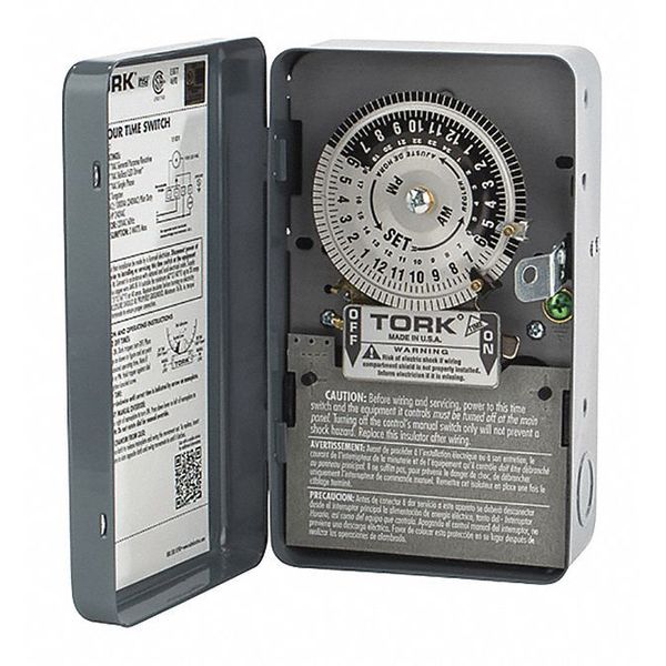 Time Switch 30A 347V Spst Indoor 24 Hr