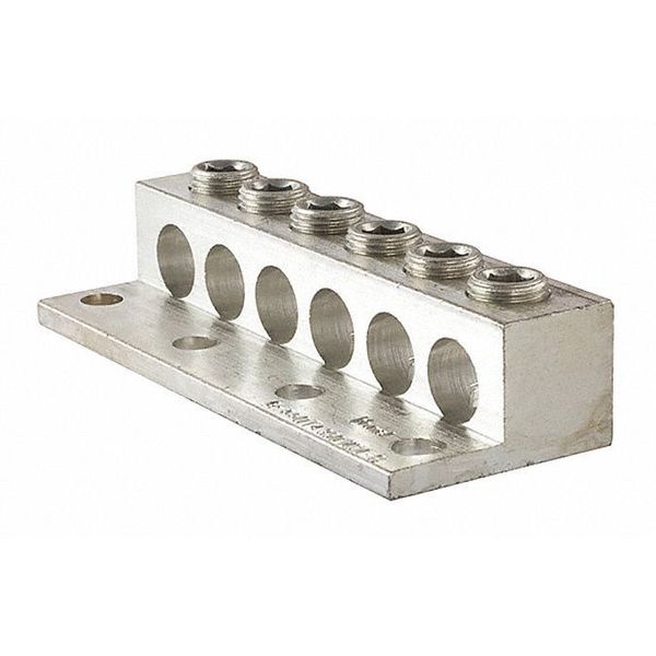 Trans Lug (6) 350-6 Awg 4 Mtg Holes