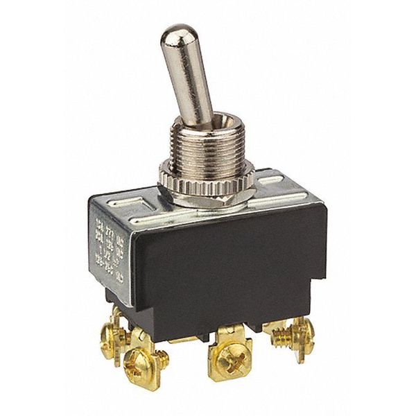 Toggle Switch Bat Dpdt On-On Screw Term