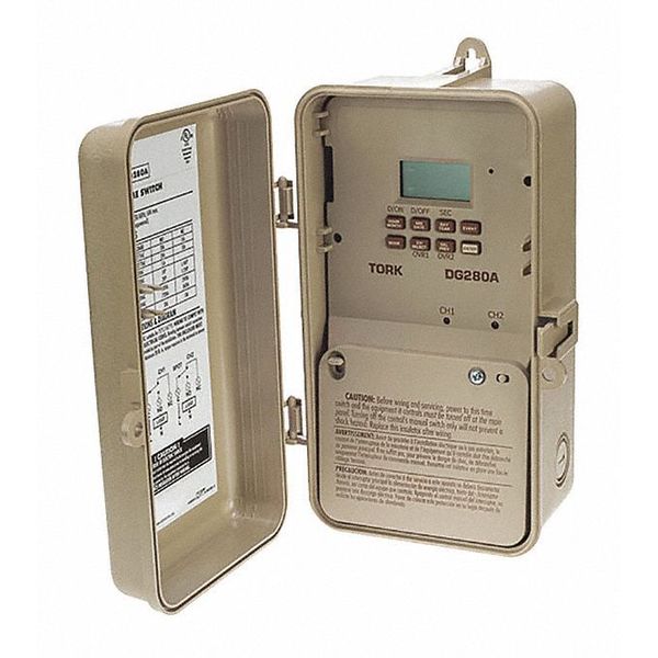 Digital Cycle Timer 2Ch 24 Hr